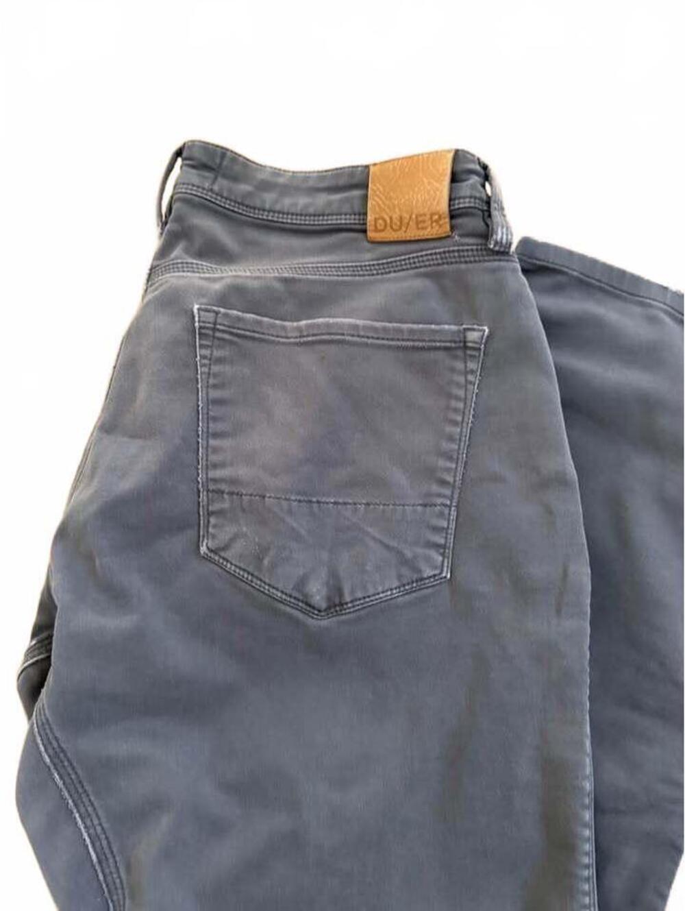 Men’s DU/ER Soft Casual Pants Grey Sz 36x32